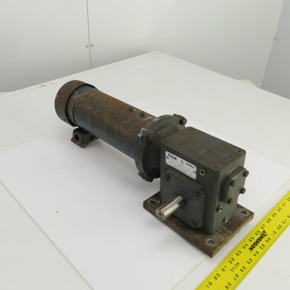 Falk 206WBM1A Omnibox 50:1 Ratio Worm Gear Reducer 0.57HP 180VDC 34.5RPM Output