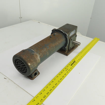 Falk 206WBM1A Omnibox 50:1 Ratio Worm Gear Reducer 0.57HP 180VDC 34.5RPM Output