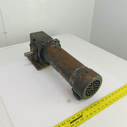 Falk 206WBM1A Omnibox 50:1 Ratio Worm Gear Reducer 0.57HP 180VDC 34.5RPM Output