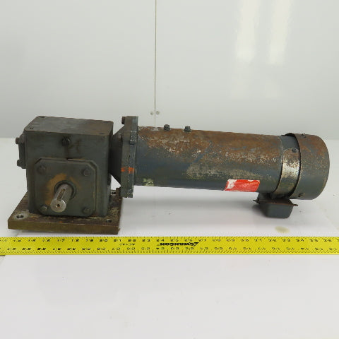 Falk 206WBM1A Omnibox 50:1 Ratio Worm Gear Reducer 0.57HP 180VDC 34.5RPM Output