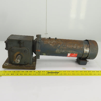 Falk 206WBM1A Omnibox 50:1 Ratio Worm Gear Reducer 0.57HP 180VDC 34.5RPM Output