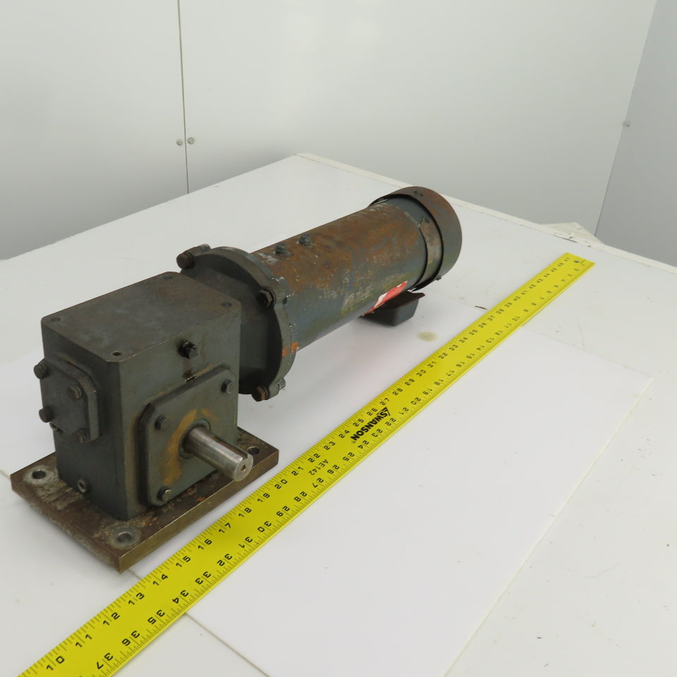 Falk 206WBM1A Omnibox 50:1 Ratio Worm Gear Reducer 0.57HP 180VDC 34.5RPM Output