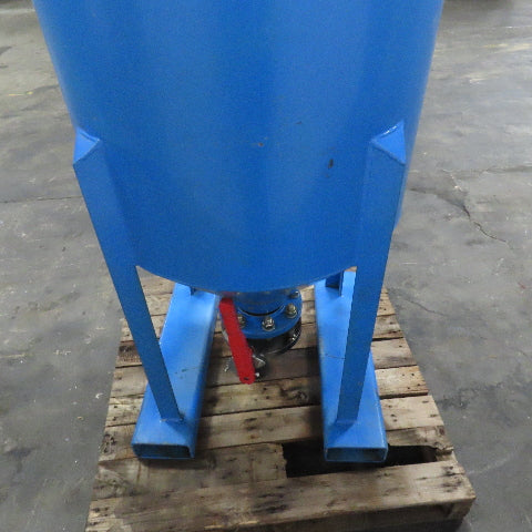 80 Gallon 28" ID x 30" Steel Deep Cone Bottom Receiving Holding Tank