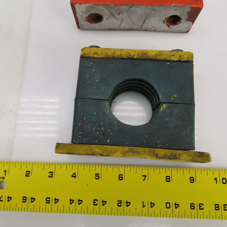 Vibration Beta Pipe Clamps 2-1/4",1-7/8", 1-1/4" Mixed Lot Of 8
