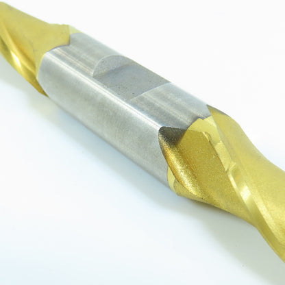 Fastcut 72235 9/16" 2 Flute Square Double End Mill 5/8" Shank TiN Coated USA