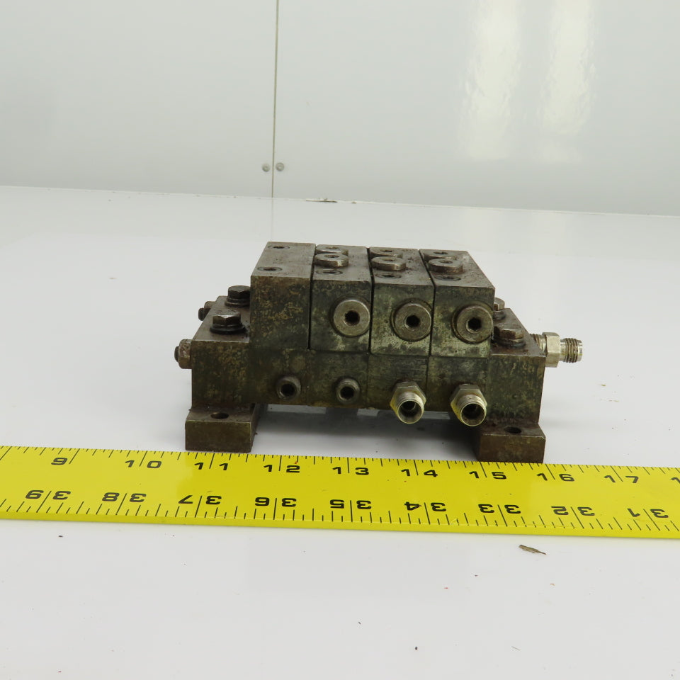 Trabon Lubriquip MSP25T/MSP25S/By-Pass Modular Lubrication Divider Valve 3000PSI