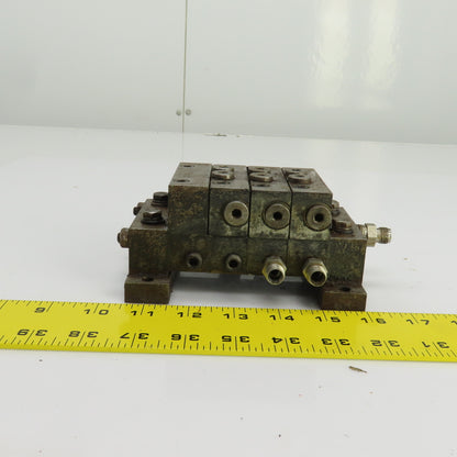 Trabon Lubriquip MSP25T/MSP25S/By-Pass Modular Lubrication Divider Valve 3000PSI