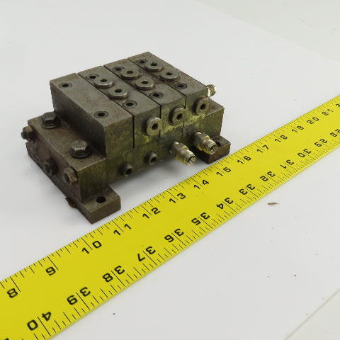 Trabon Lubriquip MSP25T/MSP25S/By-Pass Modular Lubrication Divider Valve 3000PSI