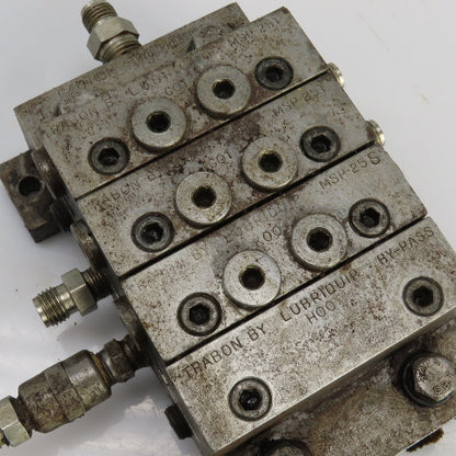 Trabon Lubriquip MSP25T/MSP25S/By-Pass Modular Lubrication Divider Valve 3000PSI