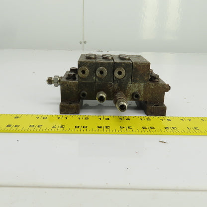 Trabon Lubriquip MSP25T/MSP25S/By-Pass Modular Lubrication Divider Valve 3000PSI