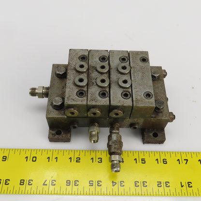 Trabon Lubriquip MSP25T/MSP25S/By-Pass Modular Lubrication Divider Valve 3000PSI