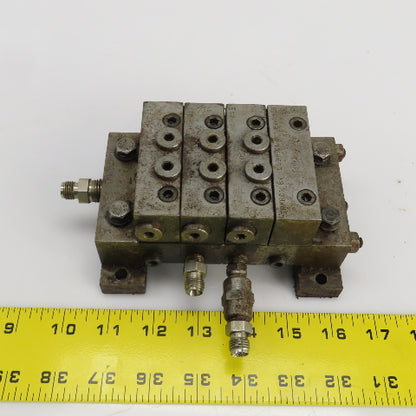 Trabon Lubriquip MSP25T/MSP25S/By-Pass Modular Lubrication Divider Valve 3000PSI