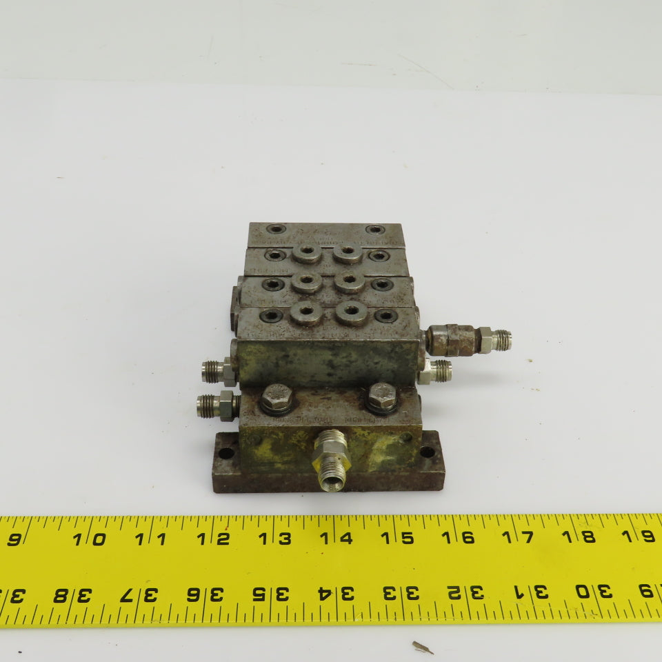 Trabon Lubriquip MSP25T/MSP25S/By-Pass Modular Lubrication Divider Valve 3000PSI