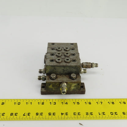 Trabon Lubriquip MSP25T/MSP25S/By-Pass Modular Lubrication Divider Valve 3000PSI