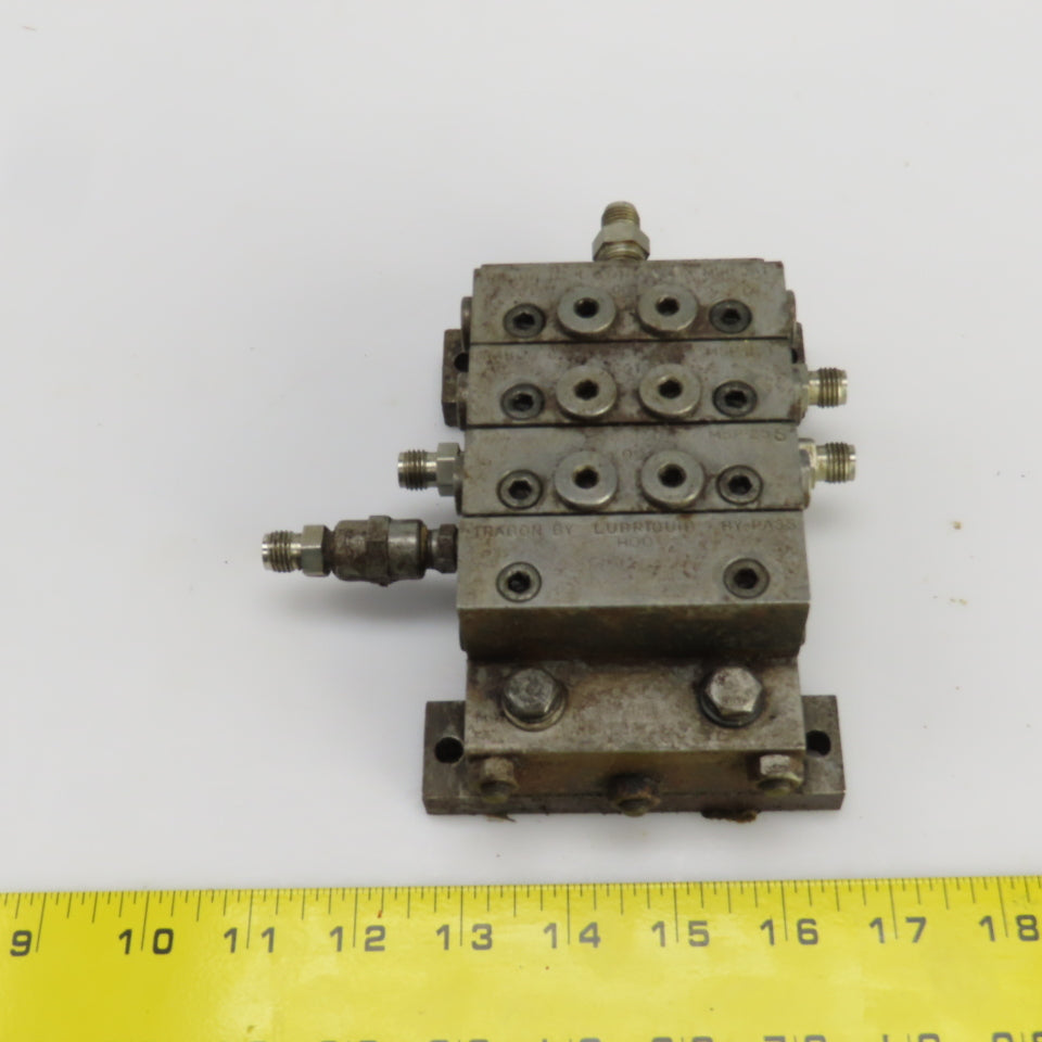 Trabon Lubriquip MSP25T/MSP25S/By-Pass Modular Lubrication Divider Valve 3000PSI