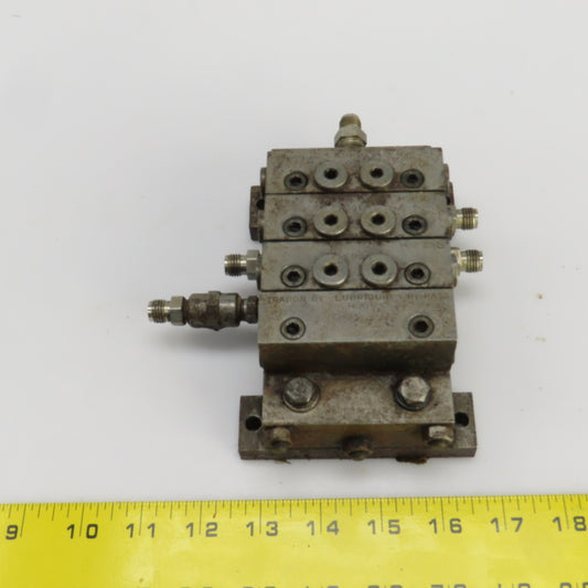 Trabon Lubriquip MSP25T/MSP25S/By-Pass Modular Lubrication Divider Valve 3000PSI