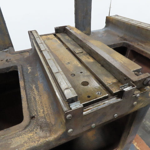 Norton Antique Surface Grinder Cast Iron Machine Table Base 1944 Serial H4754