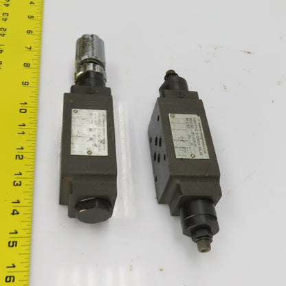 Daikin MT-02A-50-T/MT-02W-50 Hydraulic Throttle & Check Valve Lot Of 2