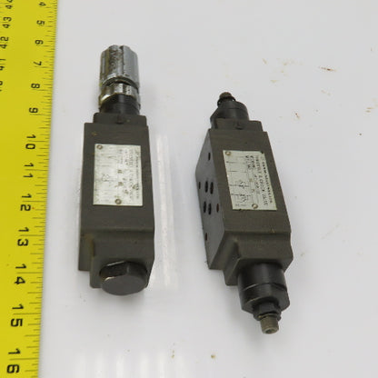 Daikin MT-02A-50-T/MT-02W-50 Hydraulic Throttle & Check Valve Lot Of 2