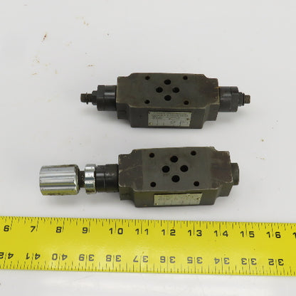 Daikin MT-02A-50-T/MT-02W-50 Hydraulic Throttle & Check Valve Lot Of 2