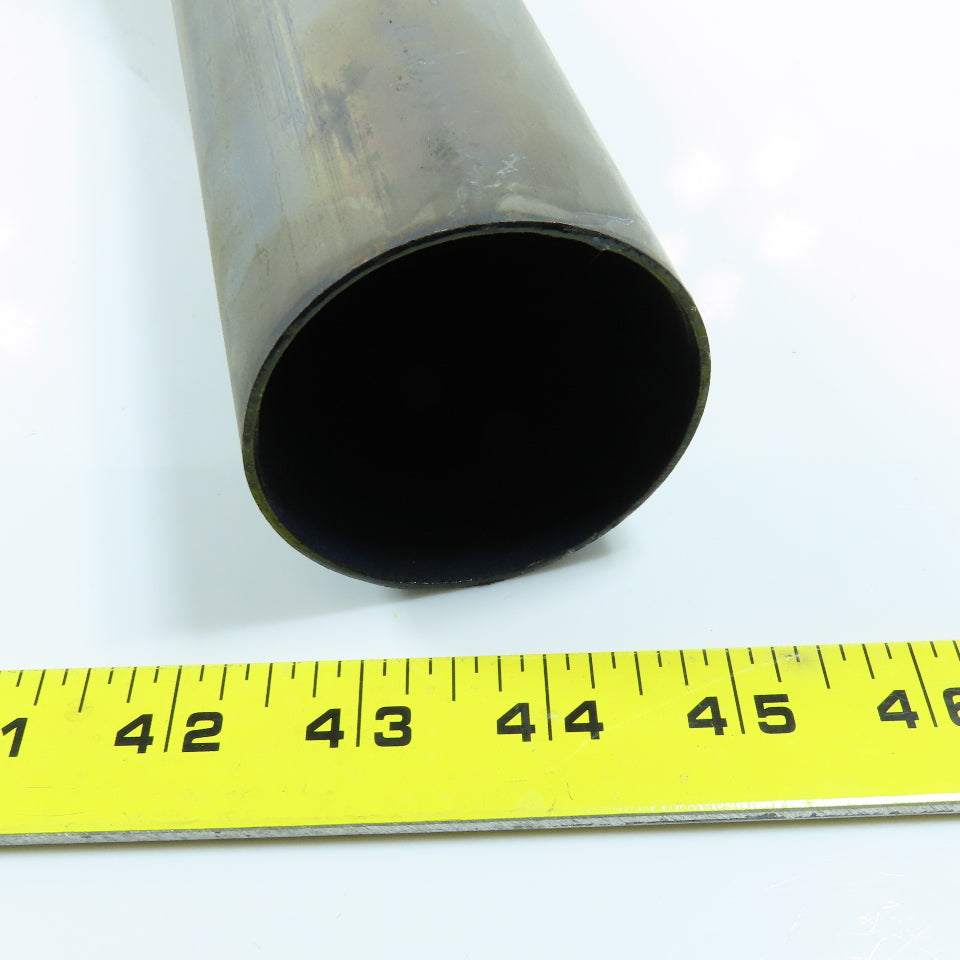 2-1/2" High Heat Ceramic Coated Stainless Steel 90° Elbow Exhaust Tube