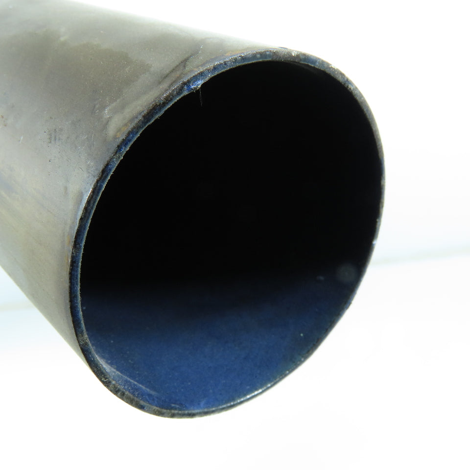 2-1/2" High Heat Ceramic Coated Stainless Steel 90° Elbow Exhaust Tube