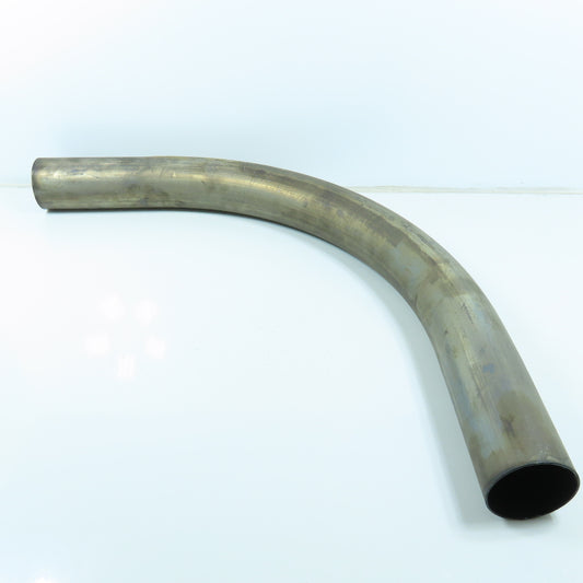 2-1/2" High Heat Ceramic Coated Stainless Steel 90° Elbow Exhaust Tube
