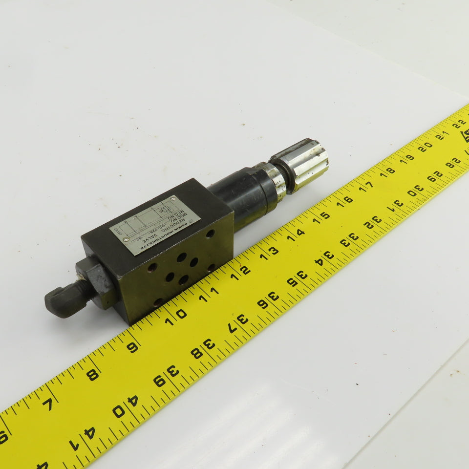 Daikin MG-02B-03-50-PG 50M8X Hydraulic Reducing Valve