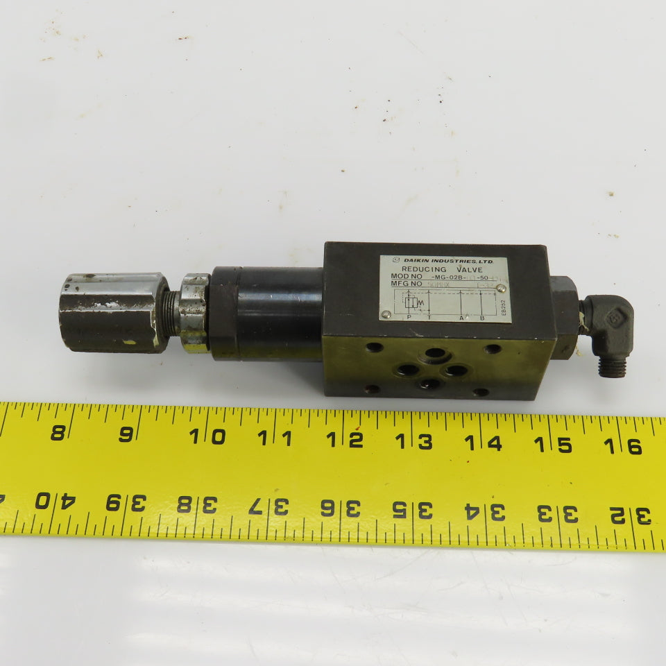 Daikin MG-02B-03-50-PG 50M8X Hydraulic Reducing Valve