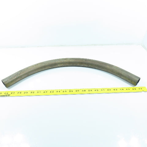1-1/2" High Heat Ceramic Coated Stainless Steel 90° Elbow Exhaust Tube