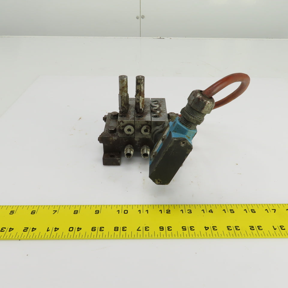Trabon Lubri-Quip MSP-20S/MSP-25S Modular Lubrication Divider Valve 3500PSI