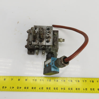 Trabon Lubri-Quip MSP-20S/MSP-25S Modular Lubrication Divider Valve 3500PSI