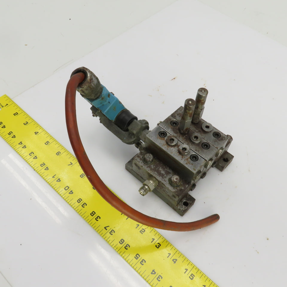 Trabon Lubri-Quip MSP-20S/MSP-25S Modular Lubrication Divider Valve 3500PSI
