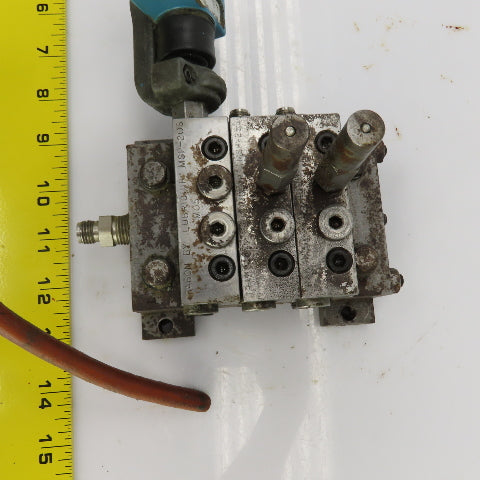 Trabon Lubri-Quip MSP-20S/MSP-25S Modular Lubrication Divider Valve 3500PSI
