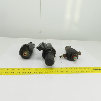 Norgren Excelon Misc Pneumatic Filter/Regulator 250PSIG Mixed Lot Of 3