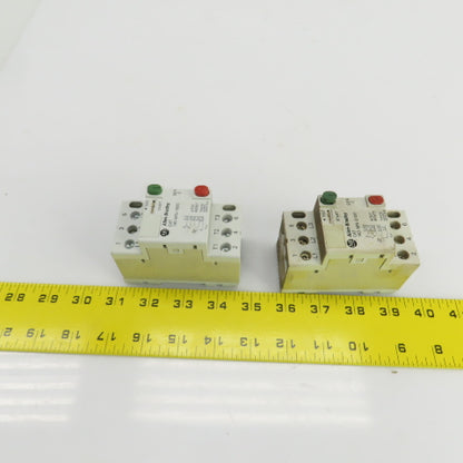 Allen Bradley 140-MN-0100 Ser D/Ser C Manual Motor Starter 600V Lot Of 2
