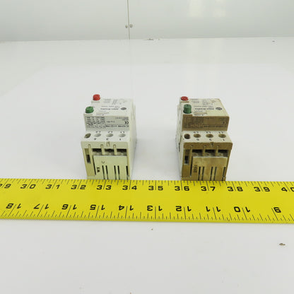 Allen Bradley 140-MN-0100 Ser D/Ser C Manual Motor Starter 600V Lot Of 2