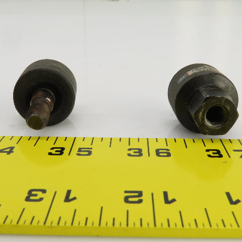 SMC NJ05 5/16"-24UNF Floating Joint Alignment Coupler Lot Of 2
