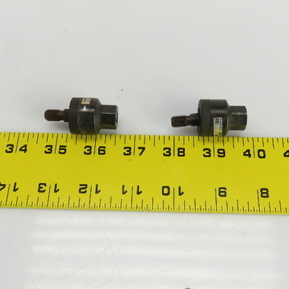 SMC NJ05 5/16"-24UNF Floating Joint Alignment Coupler Lot Of 2