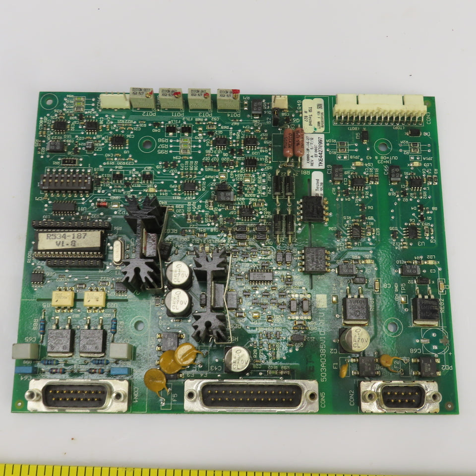 X1060-UP-44-27 Rev A 503A0385V10 Rev F Battery Charger Control Board