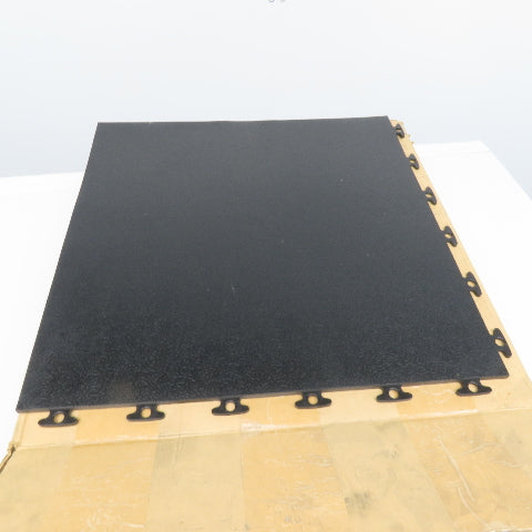 18" x 18" Interlocking Floor Mat 1/4" Thick Flexible Plastic Tiles 21 SF Lot/14