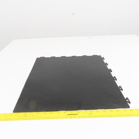 18" x 18" Interlocking Floor Mat 1/4" Thick Flexible Plastic Tiles 21 SF Lot/14