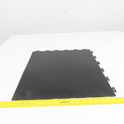 18" x 18" Interlocking Floor Mat 1/4" Thick Flexible Plastic Tiles 21 SF Lot/14