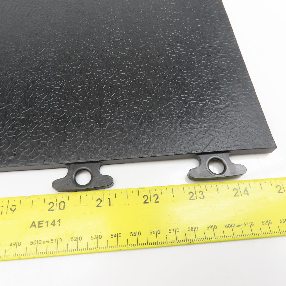 18" x 18" Interlocking Floor Mat 1/4" Thick Flexible Plastic Tiles 21 SF Lot/14