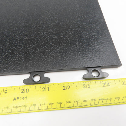 18" x 18" Interlocking Floor Mat 1/4" Thick Flexible Plastic Tiles 21 SF Lot/14