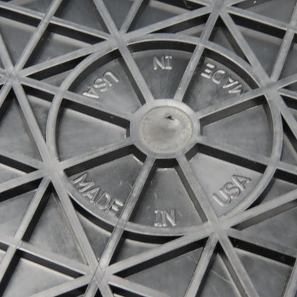 18" x 18" Interlocking Floor Mat 1/4" Thick Flexible Plastic Tiles 21 SF Lot/14