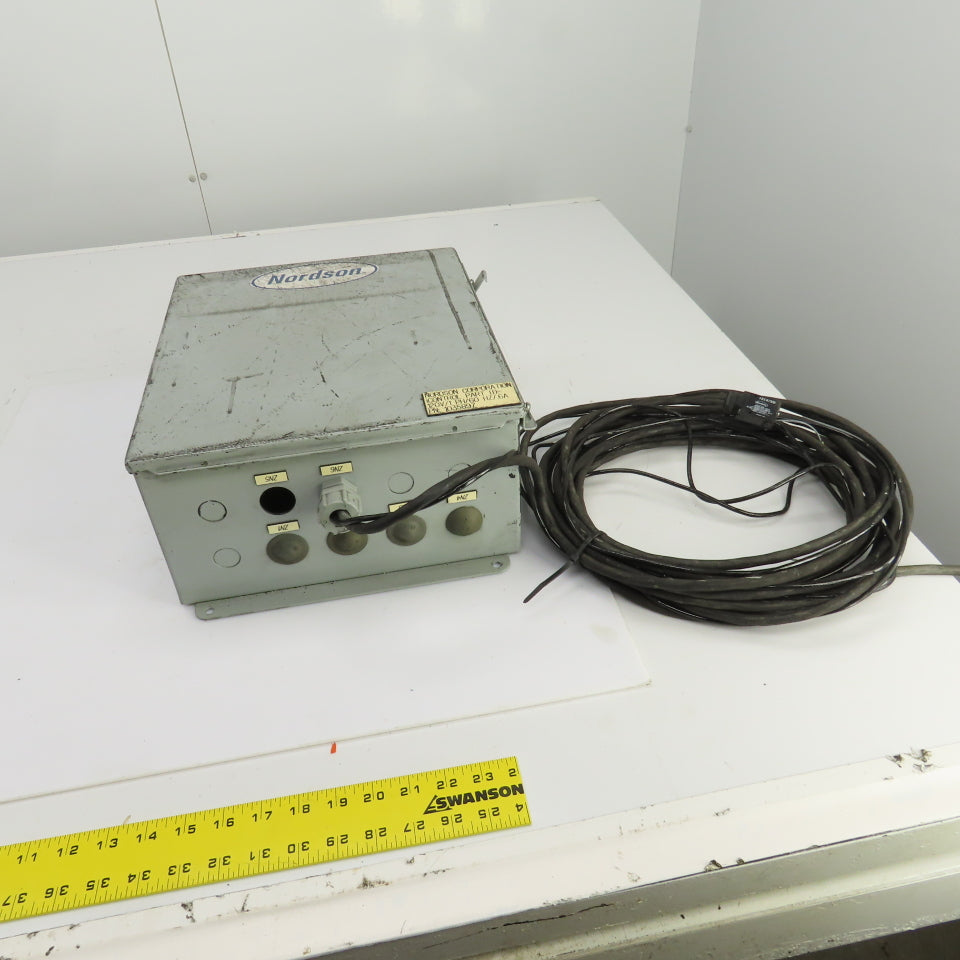Nordson 1035897 iControl Junction Control Box 120V 1PH 60HZ W/131475B Photo Eye