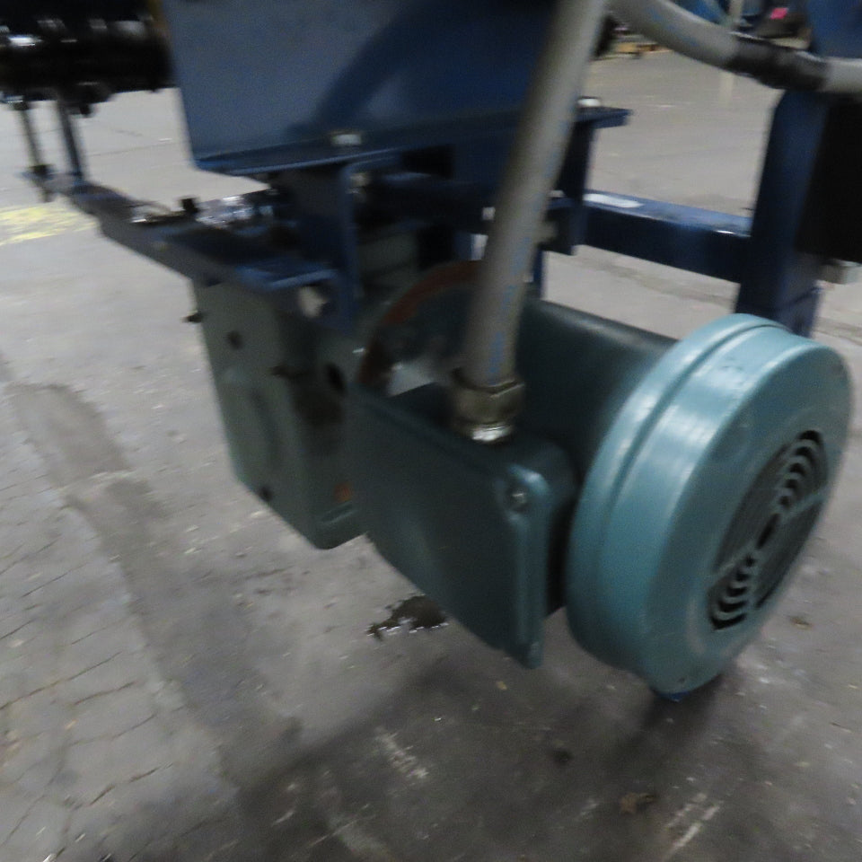 Hytrol 12-1/2" BF x 96" Powered Roller Conveyor 31.5FPM 1Hp 208-220/480V