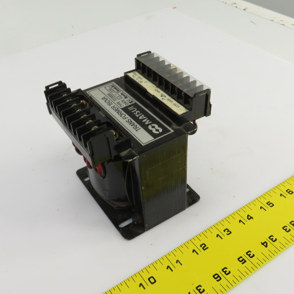 Kyoto Denkiki 723869 Matsui 150VA Transformer Pri 415-440-460-480V Sec 100-200V