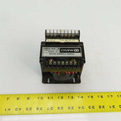 Kyoto Denkiki 723869 Matsui 150VA Transformer Pri 415-440-460-480V Sec 100-200V